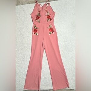 Daylight Floral Embroidered Jumpsuit